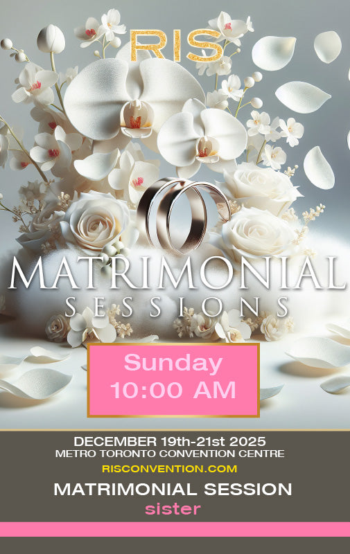 RIS 2025 Sunday 10AM Matrimonial - Sister