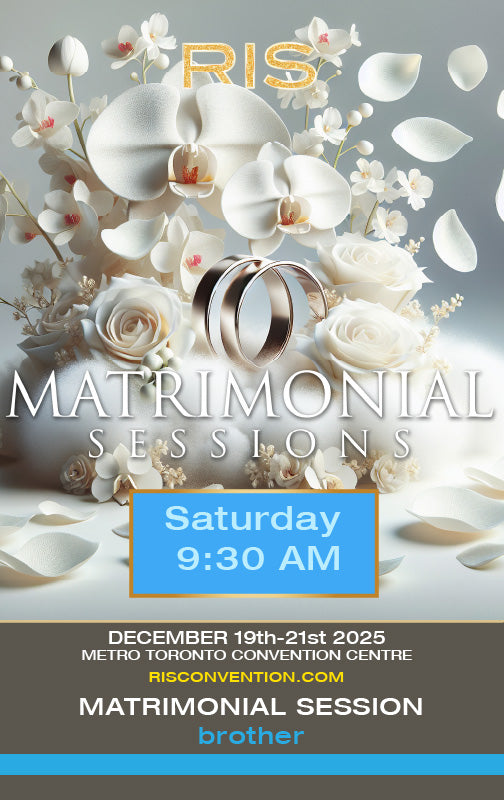 RIS 2025 Saturday 9:30AM Matrimonial - Brother