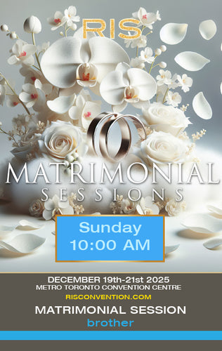 RIS 2025 Sunday 10AM Matrimonial - Brother